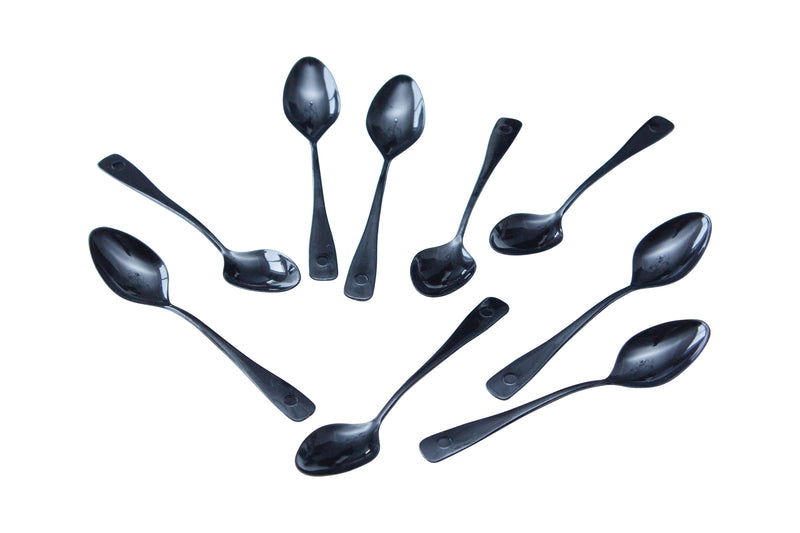 Black Plastic Spoon 