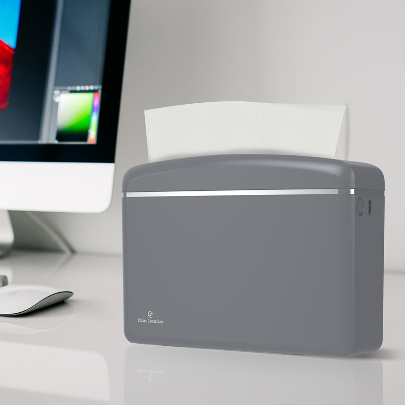 Multifold Countertop Paper Towel Dispenser - Gray