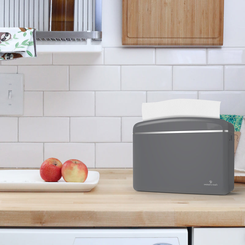 Multifold Countertop Paper Towel Dispenser - Gray