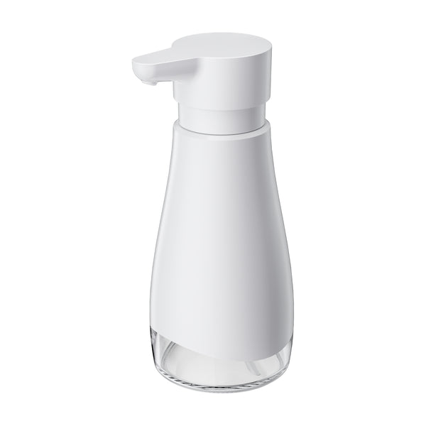 Stainless Steel Liquid Soap Dispenser (White)