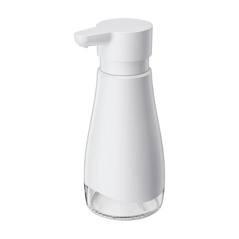 Stainless Steel Liquid Soap Dispenser (White)