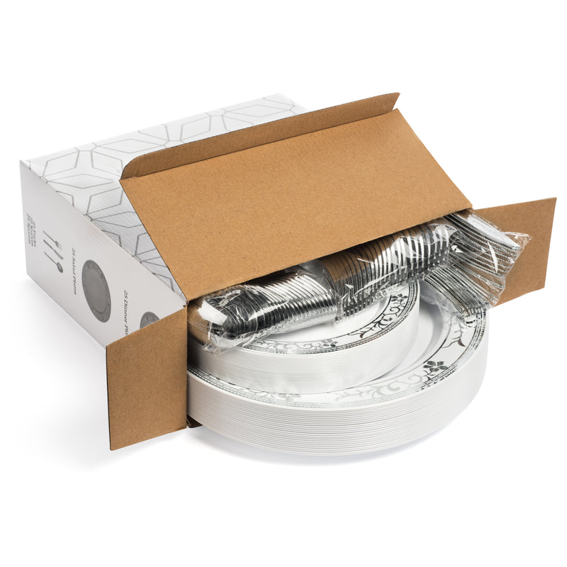 plastic wedding set in carton 