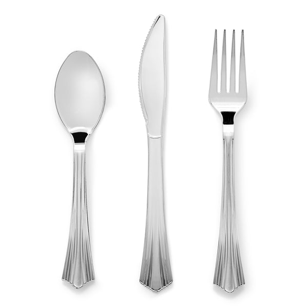 fork knife and spoon plastic  