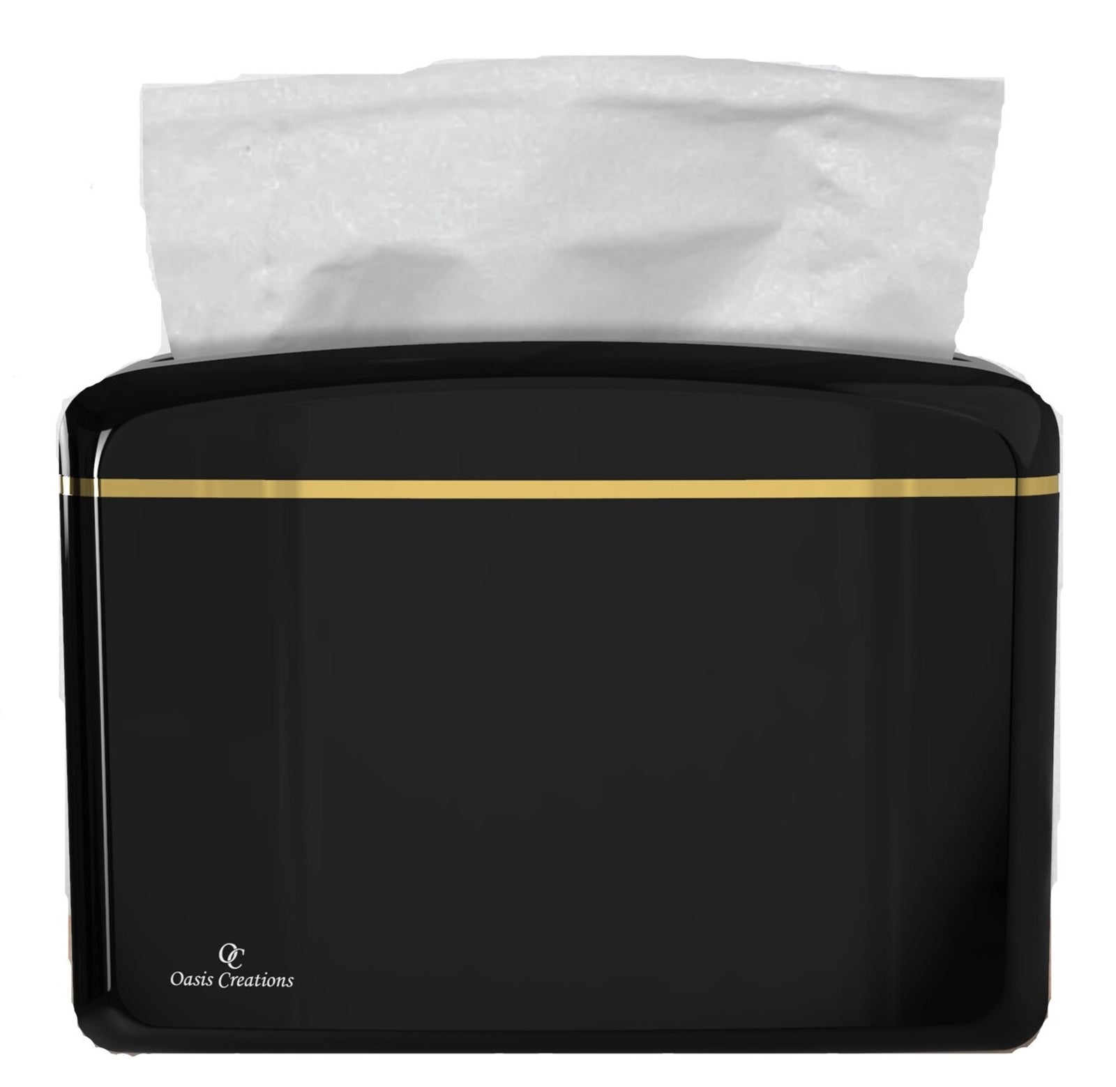 Multifold Countertop Paper Towel Dispenser - Black – Oasis Creations