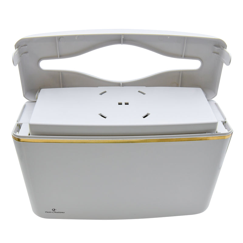 Multifold Countertop Paper Towel Dispenser - White