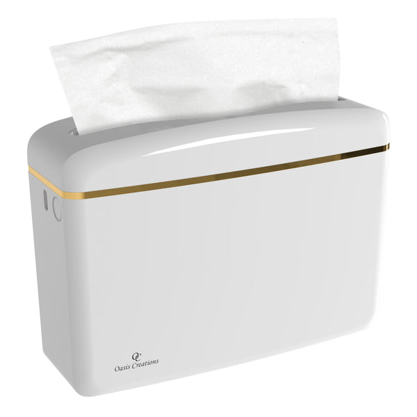 Multifold Countertop Paper Towel Dispenser - White