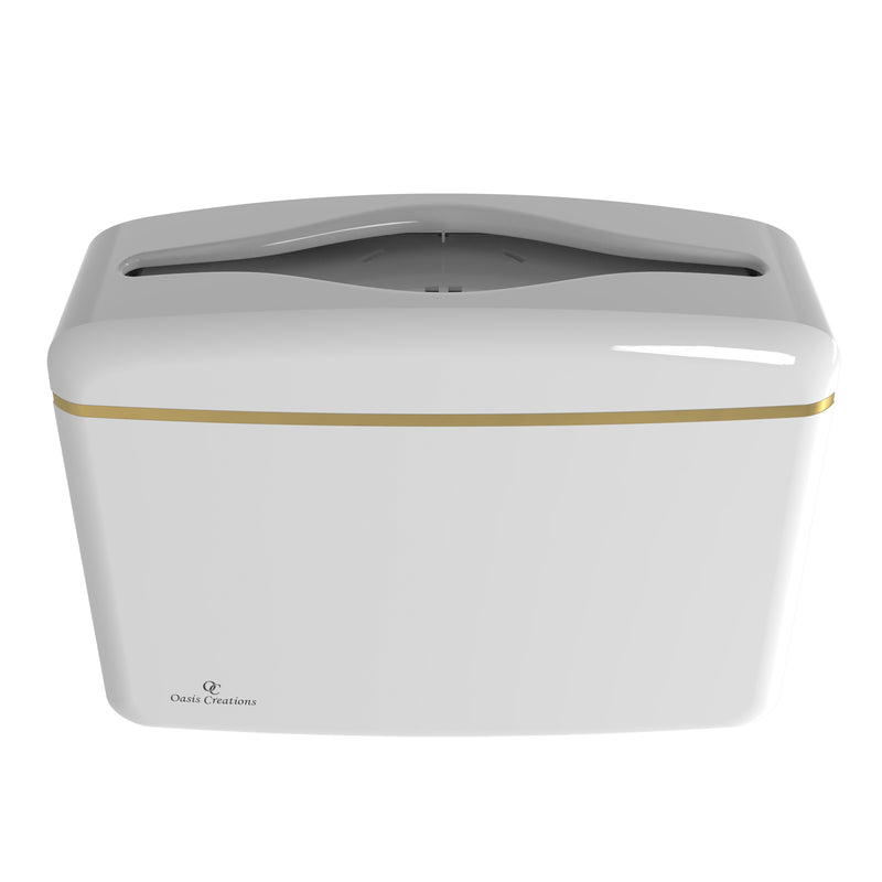 Multifold Countertop Paper Towel Dispenser - White
