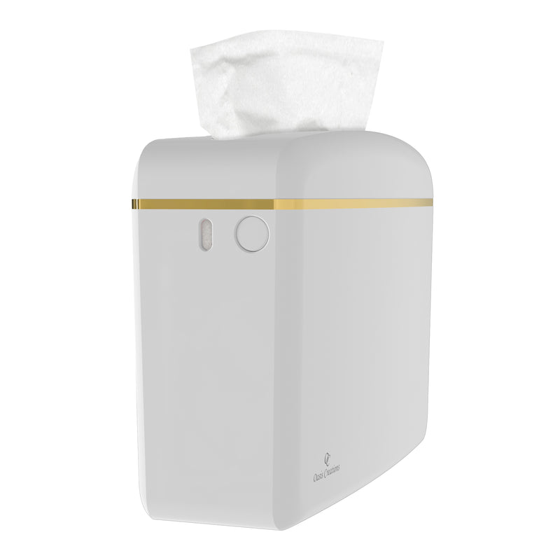 Multifold Countertop Paper Towel Dispenser - White