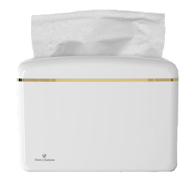Multifold Countertop Paper Towel Dispenser - White