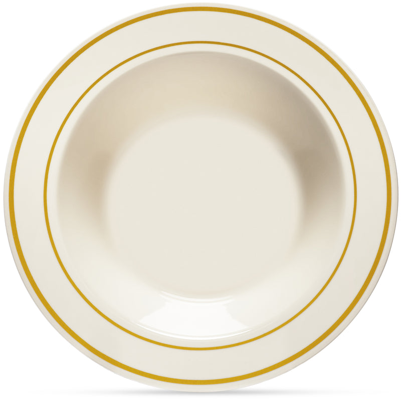 single ivory plastic bowl 