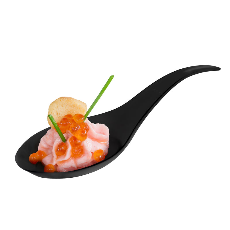TearDrop Tasting Spoons - Black (50 count)