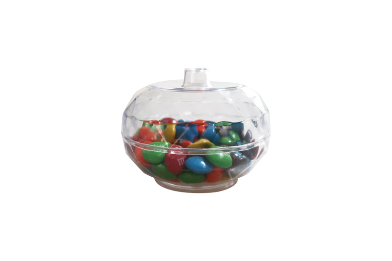 Round Plastic Bowl - Lids and Spoons Included - 5 oz (50 Count)