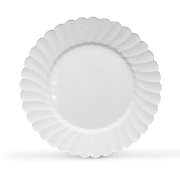 6" White Round Plates (50 count)