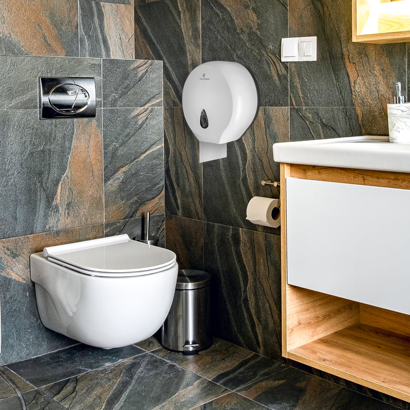 Toilet Paper Dispenser (White)