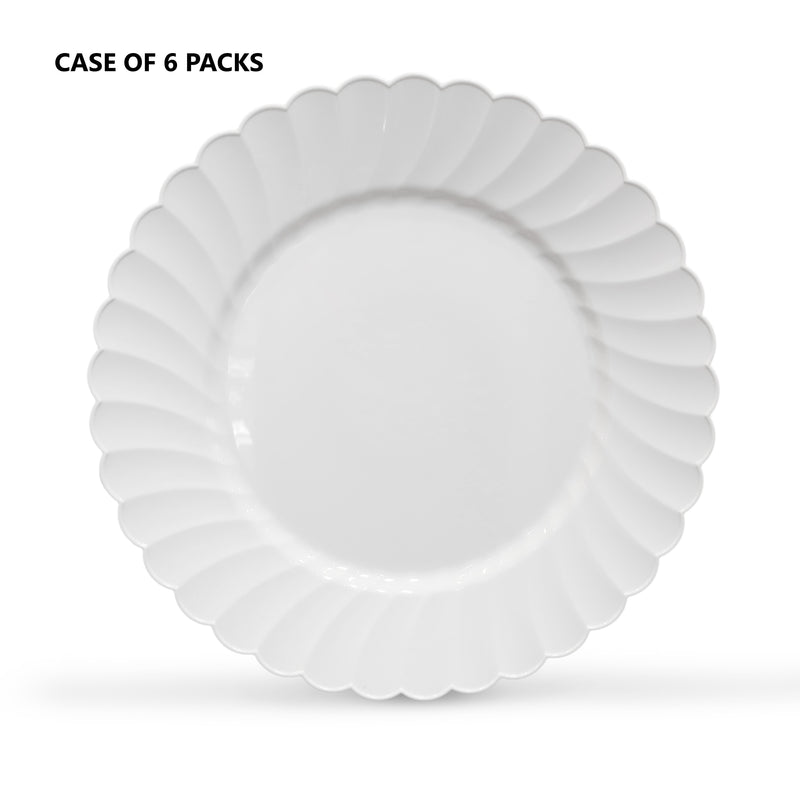 9" White Round Plates (50 count)