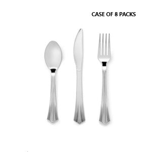 Silver Cutlery (200 Pieces)