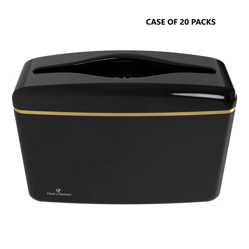 Multifold Countertop Paper Towel Dispenser - Black