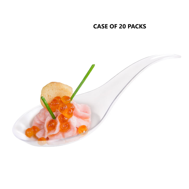 TearDrop Tasting Spoons - Clear (50 count)