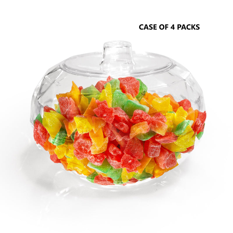 Round Plastic Bowl - Lids and Spoons Included - 5 oz (50 Count)