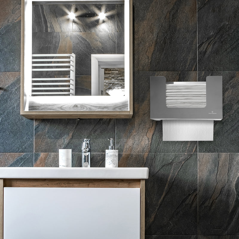 Universal Paper Towel Dispenser (Stainless Steel)