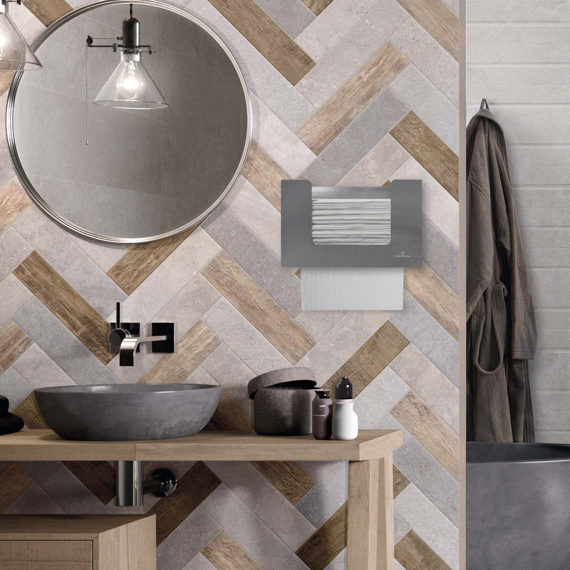 Universal Paper Towel Dispenser (Stainless Steel)