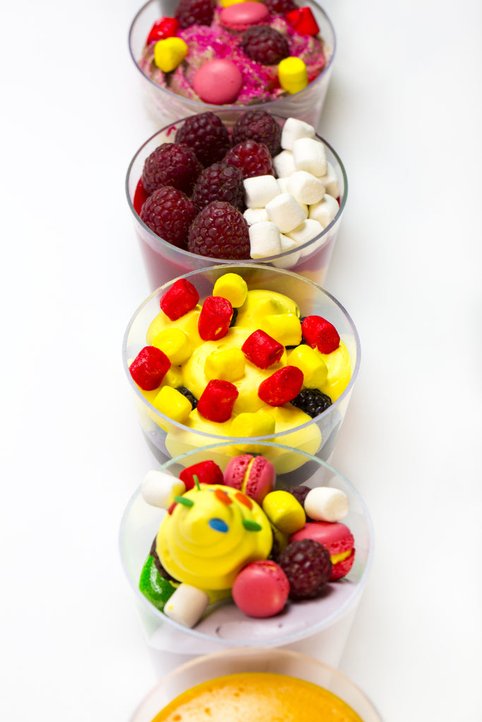 Round Shot Cups - Spoons Included - 3 oz (100 Count)